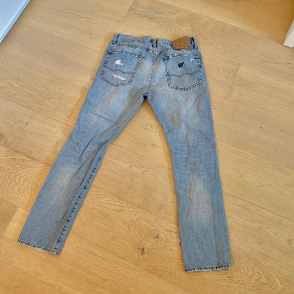Men’s Distressed Denim Jeans - AEO - Picture 6 of 6